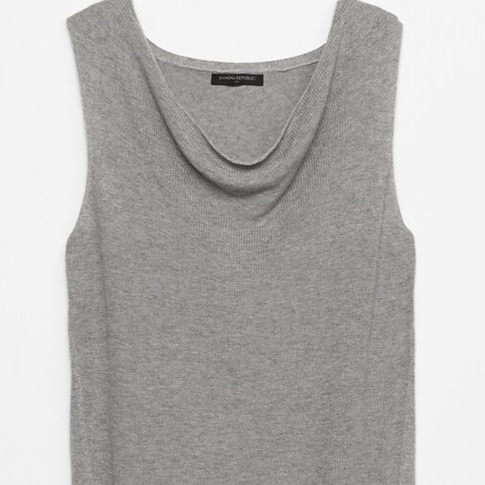 Banana Republic Cowl Neck Sweater Tank size small